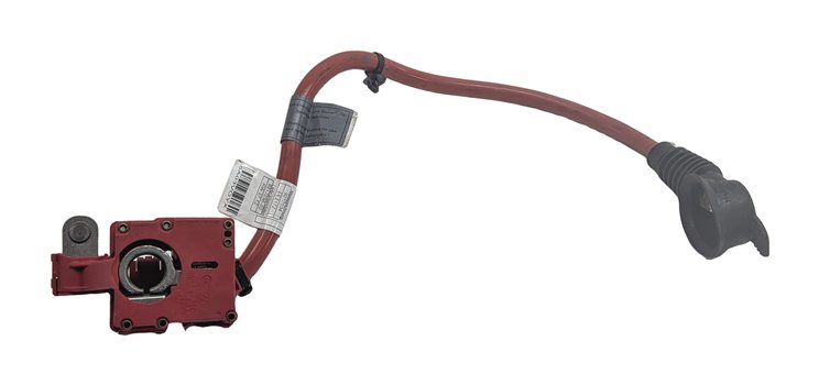 Thumbnail 3: 2013 BMW 650I F06 4.4L POSITIVE BATTERY SAFETY TERMINAL CABLE SRS BST FUSE