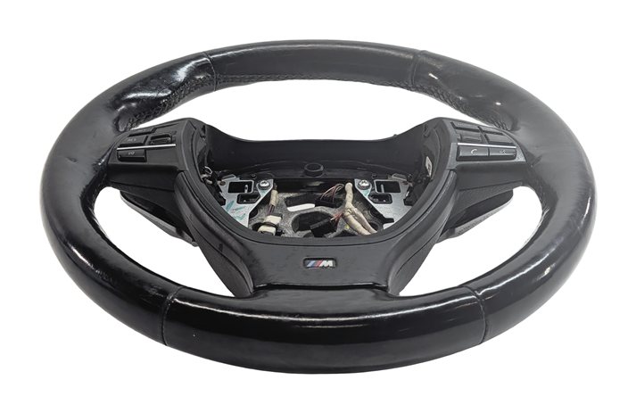 Thumbnail 3: 11-13 BMW 5 6 7 F10 F06 F01 3 SPOKE w/ LANE DEPART HEATED STEERING WHEEL (Black)