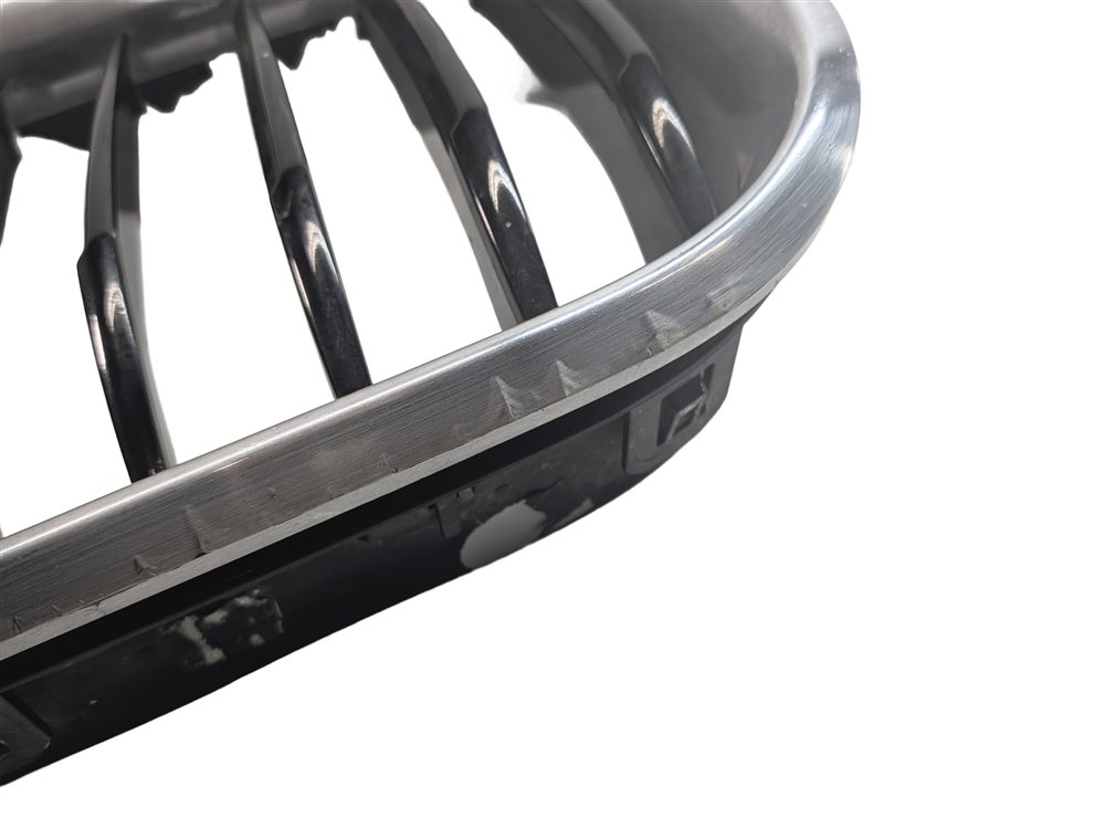 Thumbnail 10: 12-15 BMW 650I F06 F12 F13 FRONT LEFT UPPER BUMPER KIDNEY GRILLE CHROME SILVER
