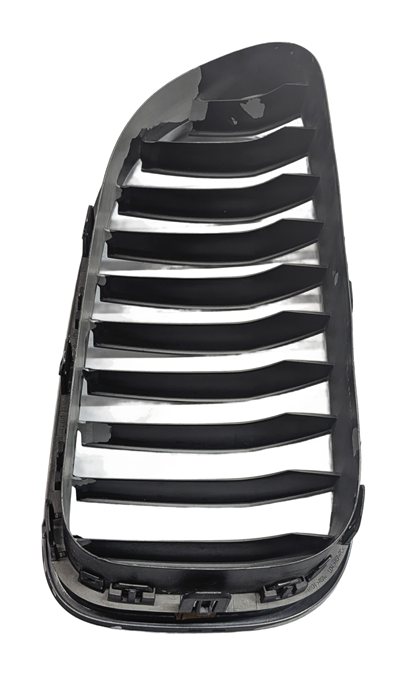Thumbnail 4: 12-15 BMW 650I F06 F12 F13 FRONT LEFT UPPER BUMPER KIDNEY GRILLE CHROME SILVER