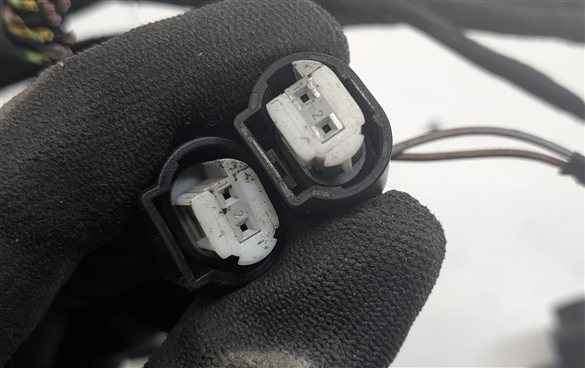 Thumbnail 5: 2013 BMW 650I F06 REAR PARK ASSIST PDC SENSORS SET w/ HARNESS (Silver)