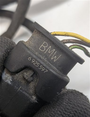 Thumbnail 8: 2013 BMW 650I F06 REAR PARK ASSIST PDC SENSORS SET w/ HARNESS (Silver)