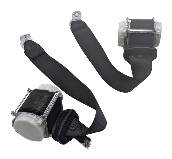 2013 BMW 650I (F06) REAR SEAT SEATBELT RETRACTOR SET/2 (Black)