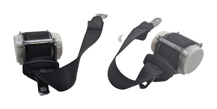 Thumbnail 2: 2013 BMW 650I (F06) REAR SEAT SEATBELT RETRACTOR SET/2 (Black)