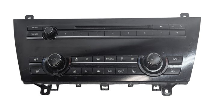 Thumbnail 2: 12-19 BMW 640i 650i M6 ///M (F06 F12 F13) FRONT HEATER A/C TEMPERATURE CONTROL