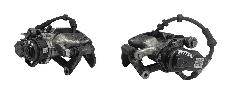 Thumbnail 5: 12-17 AUDI A6 A7 (C7) REAR LEFT & RIGHT DISC BRAKE CALIPER SET/2 (330mm ROTOR)