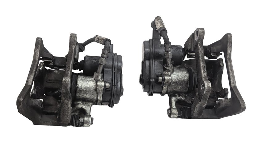 Thumbnail 6: 12-17 AUDI A6 A7 (C7) REAR LEFT & RIGHT DISC BRAKE CALIPER SET/2 (330mm ROTOR)