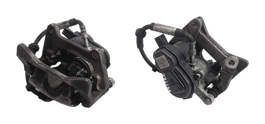 Thumbnail 7: 12-17 AUDI A6 A7 (C7) REAR LEFT & RIGHT DISC BRAKE CALIPER SET/2 (330mm ROTOR)