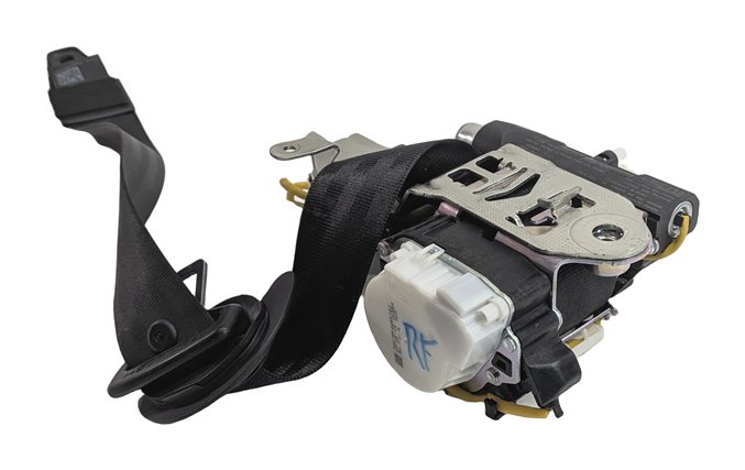Thumbnail 5: 2017 AUDI A6 (C7 4G) FRONT RIGHT PASSENGER SEAT SEATBELT RETRACTOR (Black)