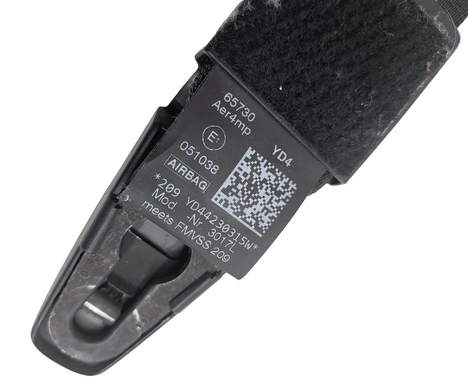 Thumbnail 9: 2017 AUDI A6 (C7 4G) FRONT LEFT DRIVER SEAT SEATBELT RETRACTOR (Black)