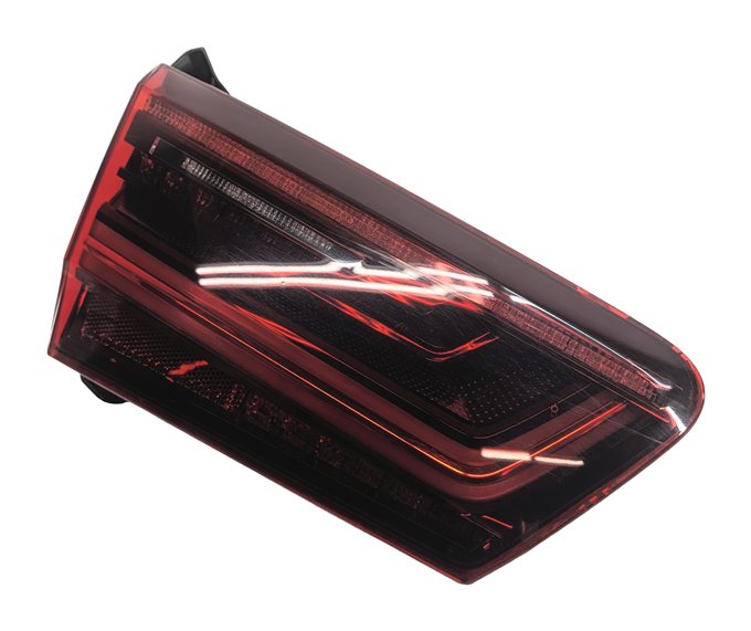 16-18 AUDI A6 S6 C7 4G8 REAR LEFT DRIVER INNER LED (8SL) TAILLIGHT LIGHT LAMP