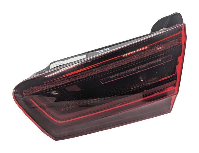 16-18 AUDI A6 S6 C7 4G8 REAR RIGHT PASSENGER INNER LED 8SL TAILLIGHT LIGHT LAMP
