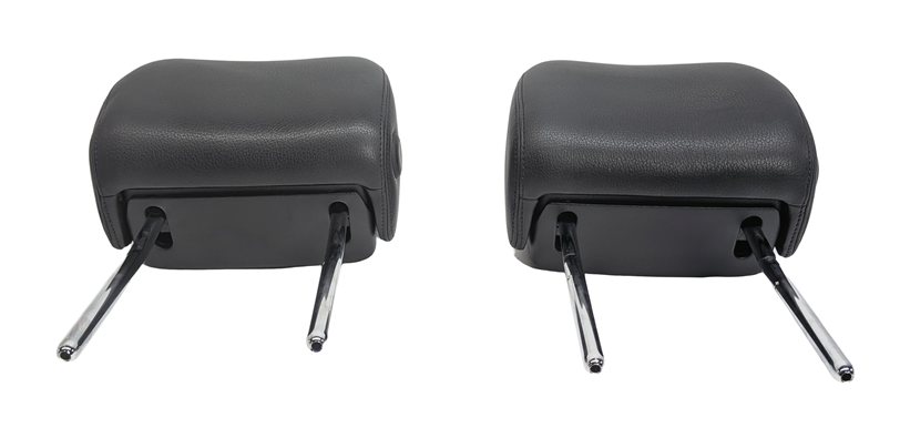 Thumbnail 4: 12-18 AUDI A6 A7 S6 S7 RS7 (C7 4G8) FRONT LEFT & RIGHT SEAT HEADREST SET (Black)