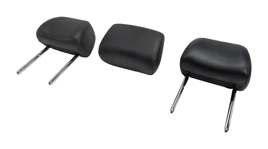 2012-2018 AUDI A6 A7 S6 S7 RS7 (C7 4G8) REAR SEAT HEADREST HEAD REST SET (BLACK)