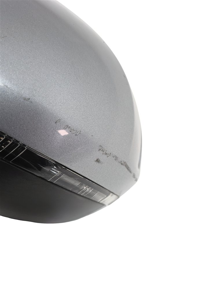 Thumbnail 12: 16-18 AUDI A6 S6 C7 4G8 LEFT DRIVER MANUAL FOLD HEAT AUTODIM DOOR MIRROR (Gray)