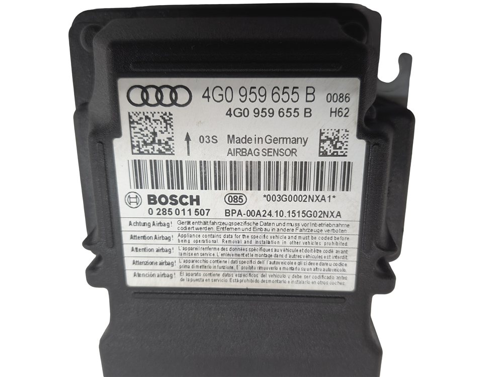 Thumbnail 6: 15-17 AUDI A6 A7 S6 S7 (C7 4G8) SRS SAFETY BAGG CONTROL MODULE