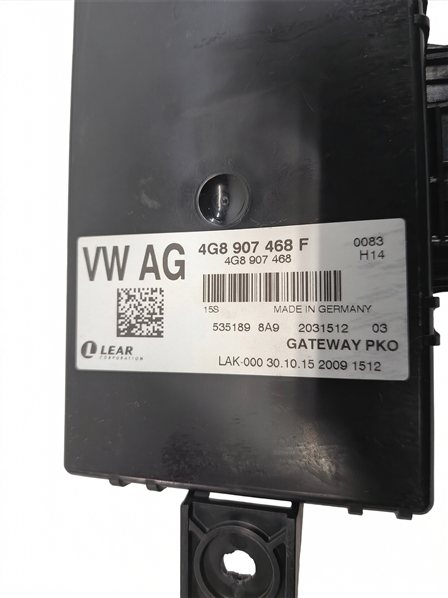 Thumbnail 10: 2016 AUDI A6 (4G) CYNB ECM BCM CLUSTER GATEWAY KEY COMPUTER MODULE SET