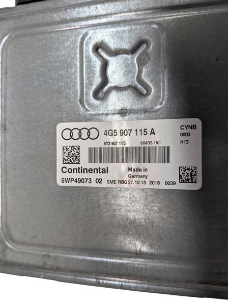 Thumbnail 19: 2016 AUDI A6 (4G) CYNB ECM BCM CLUSTER GATEWAY KEY COMPUTER MODULE SET