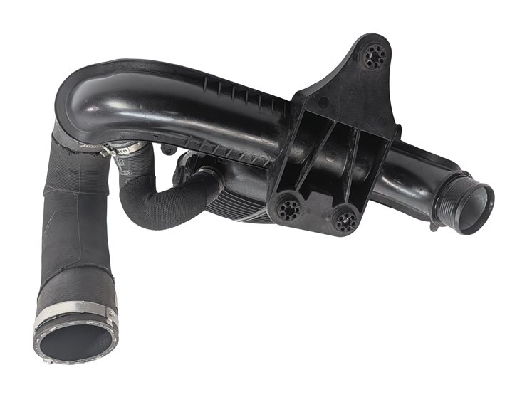 Thumbnail 2: 2016 AUDI A6 (C7 4G) 2.0L (CYNB) ENGINE TURBOCHARGER INTERCOOLER PIPE HOSE
