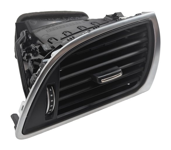 2016 AUDI A6 (C7 4G) FRONT RIGHT PASSENGER DASH HEAT AIR AC VENT (Black)
