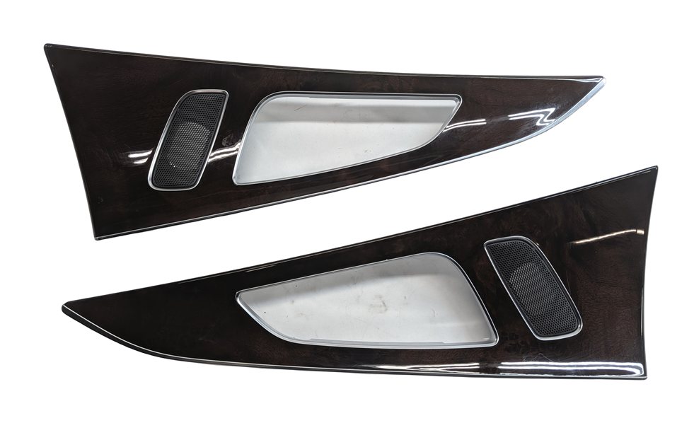 Thumbnail 11: 2016 AUDI A6 (C7 4G) INTERIOR DOOR DASH CENTER CONSOLE TRIM INLAY SET/8 (Walnut)