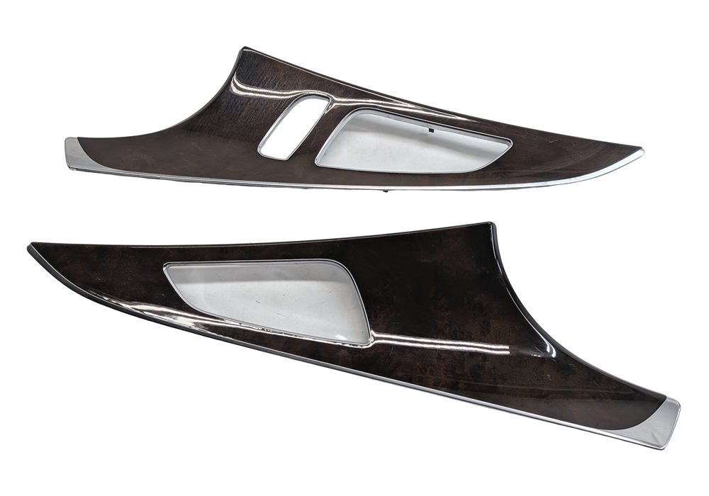 Thumbnail 17: 2016 AUDI A6 (C7 4G) INTERIOR DOOR DASH CENTER CONSOLE TRIM INLAY SET/8 (Walnut)