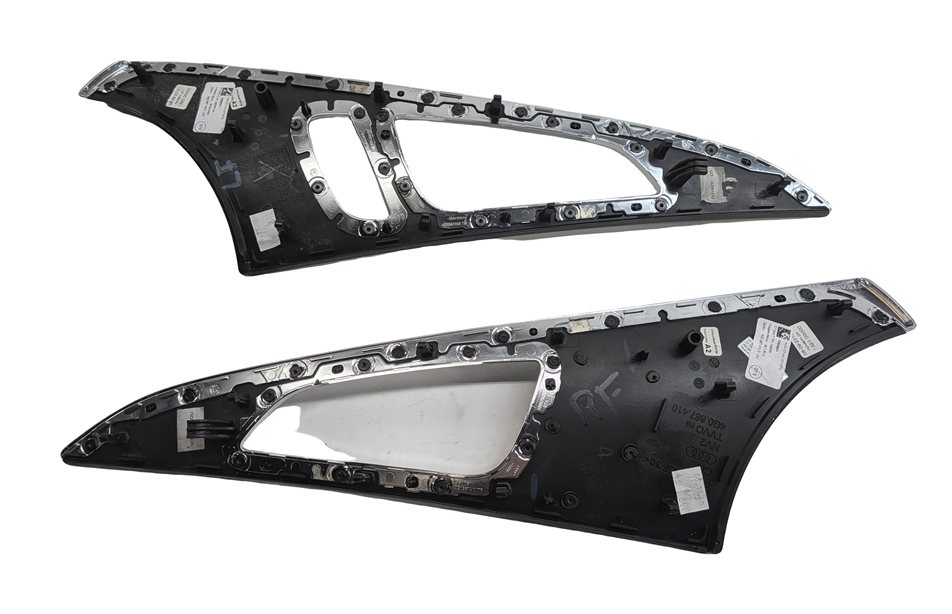 Thumbnail 18: 2016 AUDI A6 (C7 4G) INTERIOR DOOR DASH CENTER CONSOLE TRIM INLAY SET/8 (Walnut)