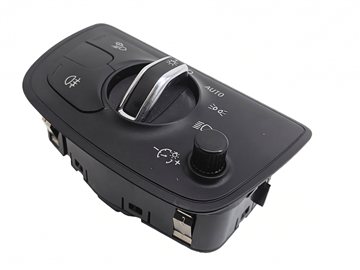 14-18 AUDI A6 S6 (4G) DASH MOUNTED HEADLIGHT SWITCH w/HEADS-UP DISPLAY HUD