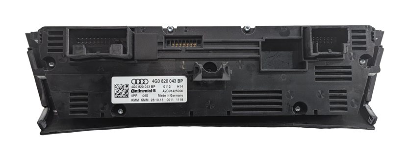 Thumbnail 4: 2016 AUDI A6 (C7 4G) DASH AC HEAT CLIMATE SEAT CONTROL PANEL w/AUTO TEMP CTRL
