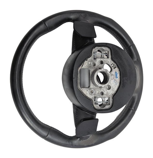 Thumbnail 5: 12-18 A6 A7 S6 S7 RS7 3 SPOKE TIPTRONIC STEERING WHEEL & PADDLE SHIFTERS (Black)