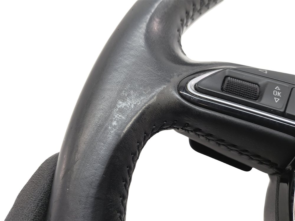 Thumbnail 9: 12-18 A6 A7 S6 S7 RS7 3 SPOKE TIPTRONIC STEERING WHEEL & PADDLE SHIFTERS (Black)