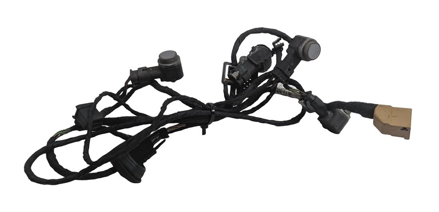 Thumbnail 4: 2016 AUDI A6 (C7 4G) REAR PARK ASSIST PDC DISTANCE SENSORS SET w/WIRE HARNESS