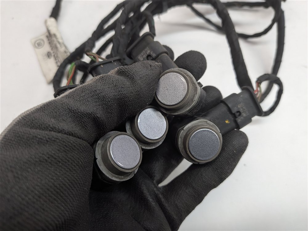 Thumbnail 6: 2016 AUDI A6 (C7 4G) REAR PARK ASSIST PDC DISTANCE SENSORS SET w/WIRE HARNESS