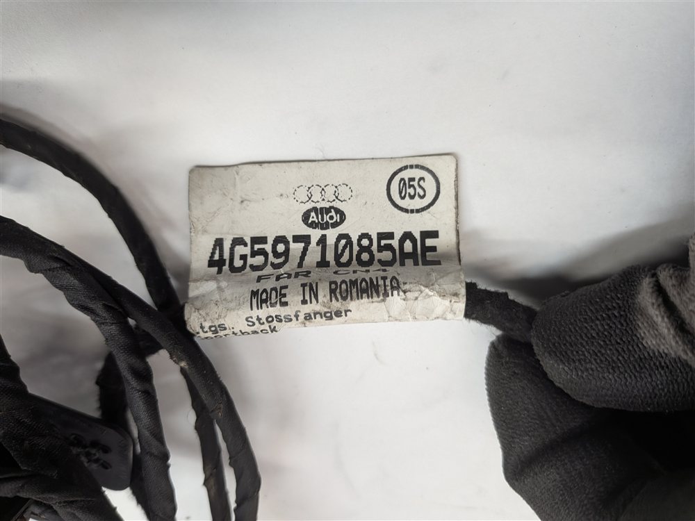 Thumbnail 7: 2016 AUDI A6 (C7 4G) REAR PARK ASSIST PDC DISTANCE SENSORS SET w/WIRE HARNESS