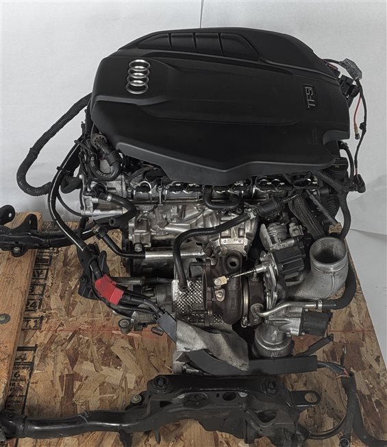 Thumbnail 4: 16-18 AUDI A6 S6 C7 4G8 2.0L CYNB TURBO ENGINE MOTOR ASSEMBLY ASE TESTED (123k)