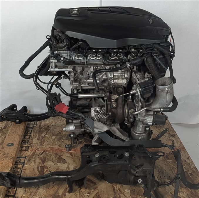 Thumbnail 5: 16-18 AUDI A6 S6 C7 4G8 2.0L CYNB TURBO ENGINE MOTOR ASSEMBLY ASE TESTED (123k)