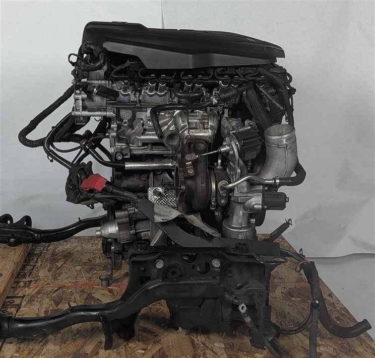 Thumbnail 6: 16-18 AUDI A6 S6 C7 4G8 2.0L CYNB TURBO ENGINE MOTOR ASSEMBLY ASE TESTED (123k)