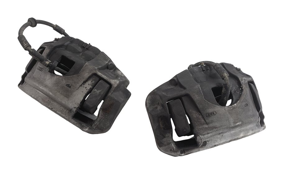 2011-2018 AUDI A8 (D4 4H) FRONT LEFT & RIGHT BRAKE CALIPER SET 2 (14.96" ROTOR)