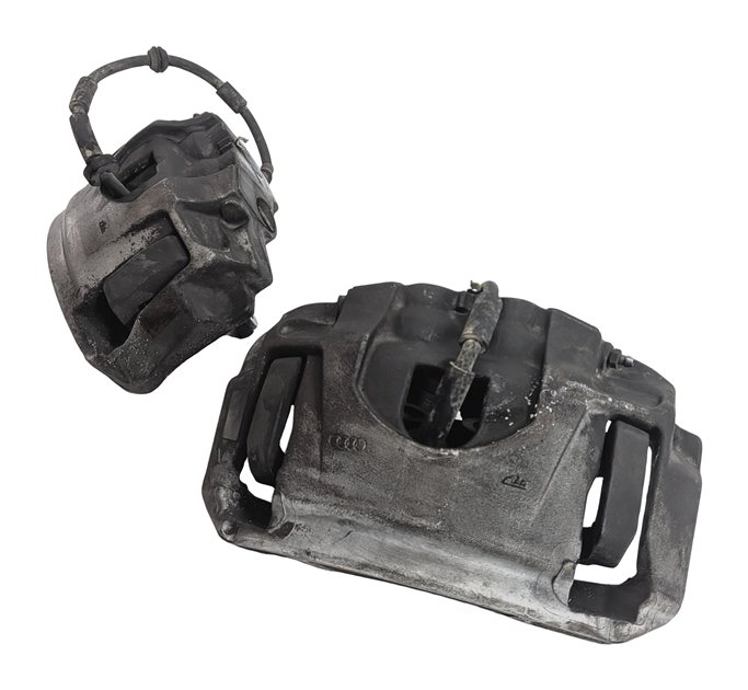 Thumbnail 2: 2011-2018 AUDI A8 (D4 4H) FRONT LEFT & RIGHT BRAKE CALIPER SET 2 (14.96" ROTOR)