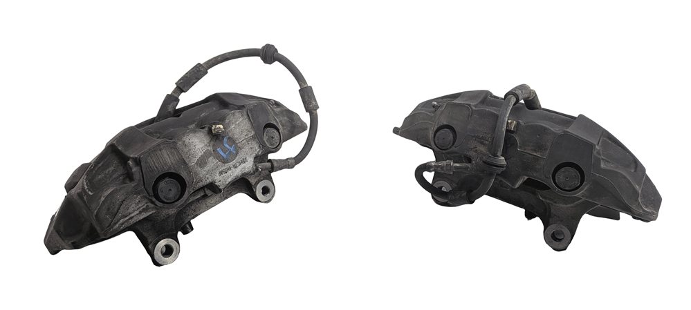 Thumbnail 4: 2011-2018 AUDI A8 (D4 4H) FRONT LEFT & RIGHT BRAKE CALIPER SET 2 (14.96" ROTOR)
