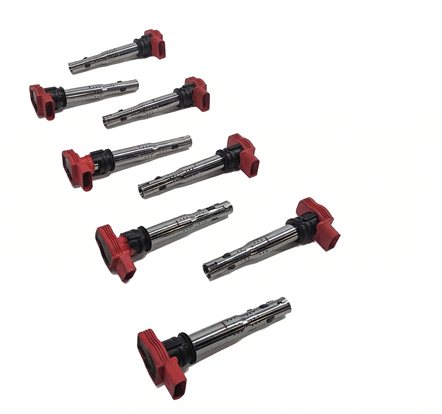 Thumbnail 1: 2005-2017 AUDI A4 S4 A5 S5 A6 S6 A7 A8 Q5 SQ5 Q7 R8 S8 - IGNITION COIL SET 8