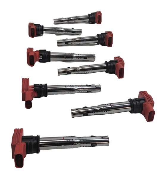 Thumbnail 2: 2005-2017 AUDI A4 S4 A5 S5 A6 S6 A7 A8 Q5 SQ5 Q7 R8 S8 - IGNITION COIL SET 8