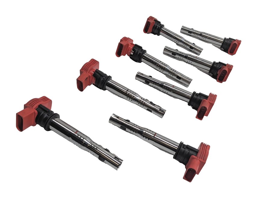 Thumbnail 3: 2005-2017 AUDI A4 S4 A5 S5 A6 S6 A7 A8 Q5 SQ5 Q7 R8 S8 - IGNITION COIL SET 8