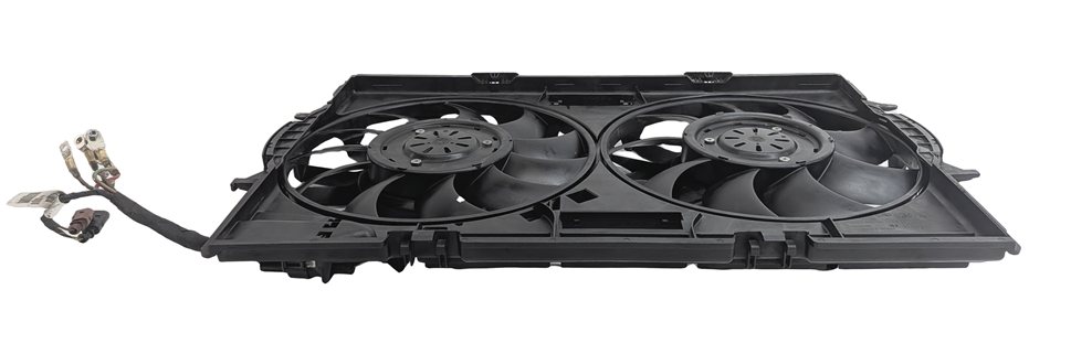 Thumbnail 2: 2011-2014 AUDI A8 (D4 4H) 4.2L / 6.3L ENGINE - RADIATOR COOLING FAN & SHROUD