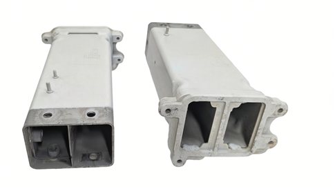 Thumbnail 2: 11-18 AUDI A8 S8 (D4 4H) FRONT LEFT & RIGHT BUMPER REINFORCEMENT BAR BRACKET SET