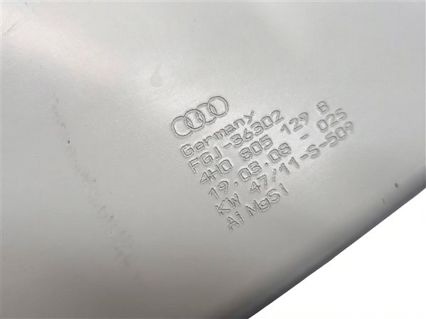 Thumbnail 7: 11-18 AUDI A8 S8 (D4 4H) FRONT LEFT & RIGHT BUMPER REINFORCEMENT BAR BRACKET SET