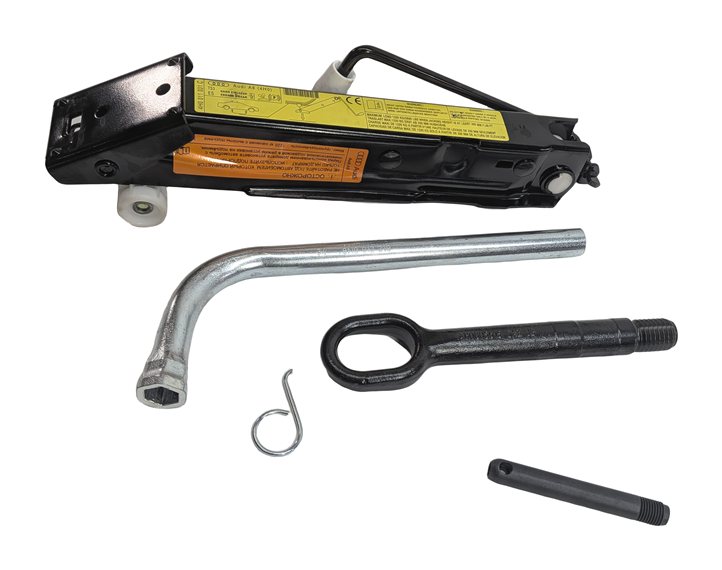 Thumbnail 2: 2011-2018 AUDI A8 S8 (D4 4H) EMERGENCY SPARE TIRE SCISSOR JACK TOOL KIT SET