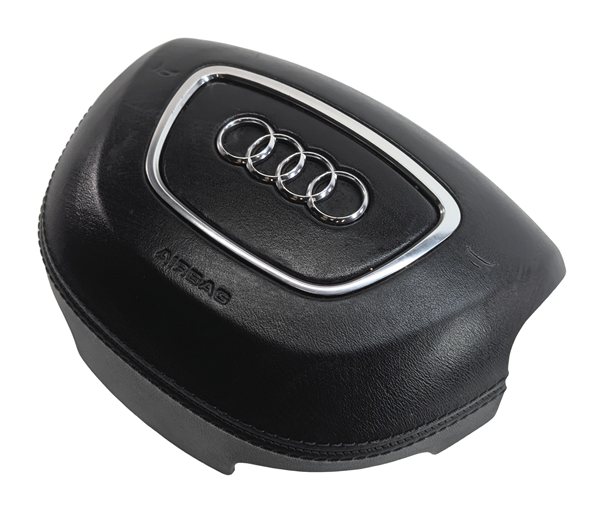 2011-2012 AUDI A8 (D4 4H) LEFT DRIVER STEERING WHEEL SRS AIRBAG (Black)
