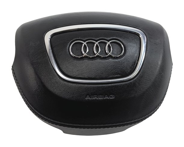 Thumbnail 2: 2011-2012 AUDI A8 (D4 4H) LEFT DRIVER STEERING WHEEL SRS AIRBAG (Black)