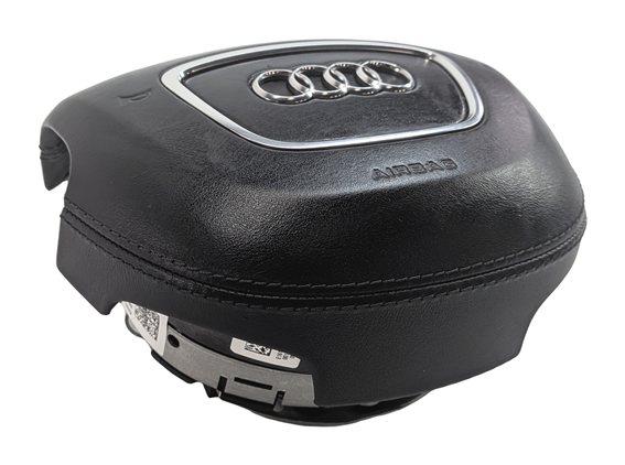 Thumbnail 3: 2011-2012 AUDI A8 (D4 4H) LEFT DRIVER STEERING WHEEL SRS AIRBAG (Black)